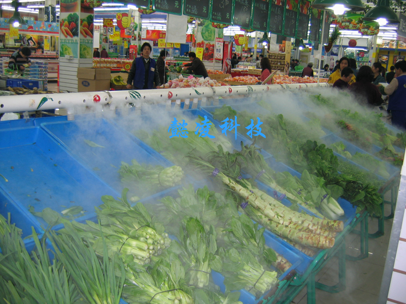 超市蔬菜架保鲜加湿器